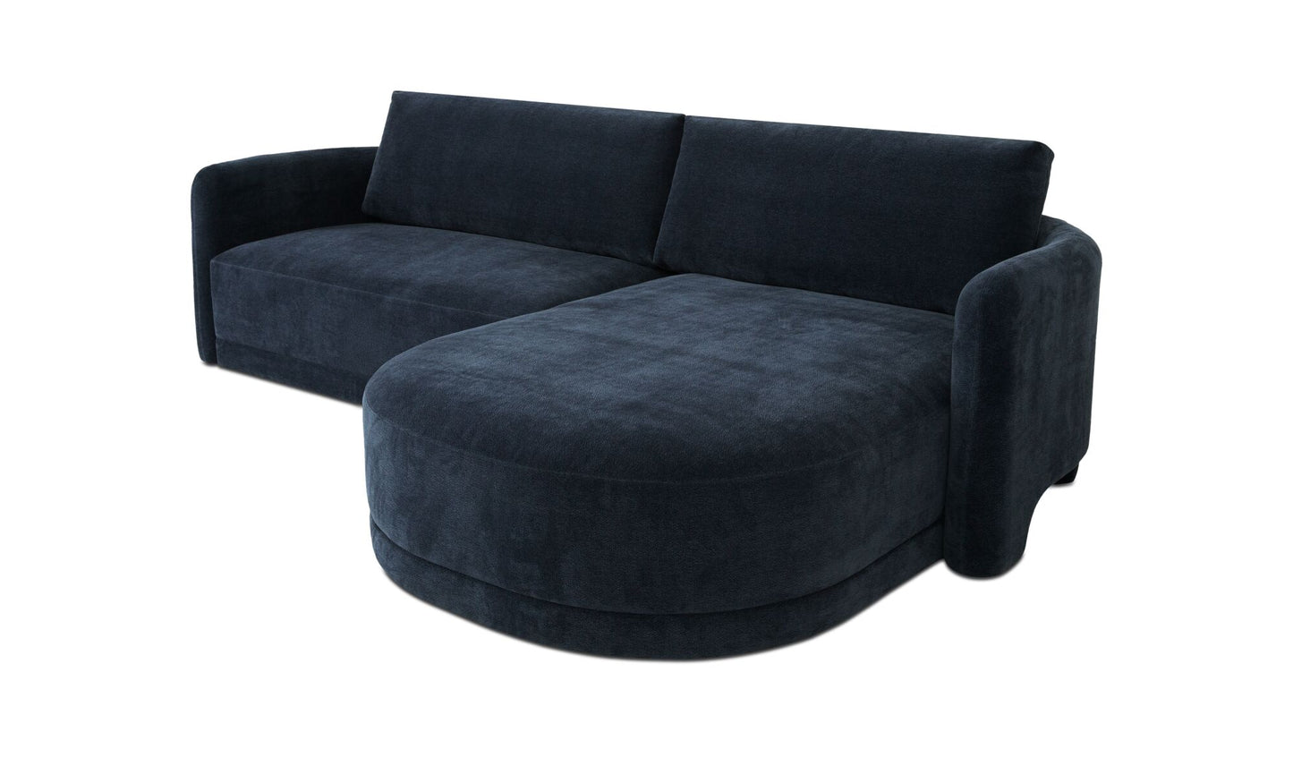 Emmy Sectional Dark Blue Right.