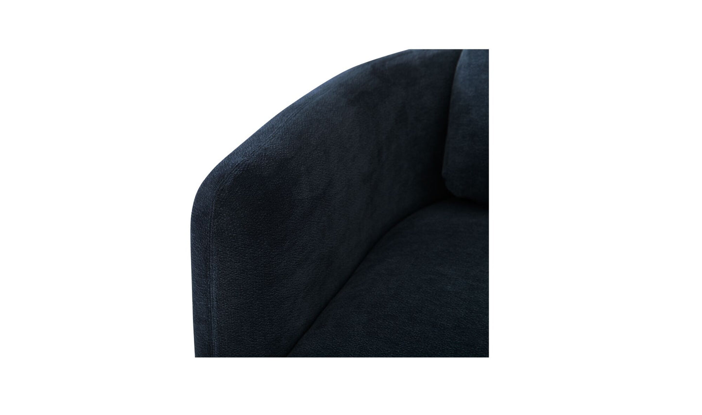 Emmy Sectional Dark Blue Right.
