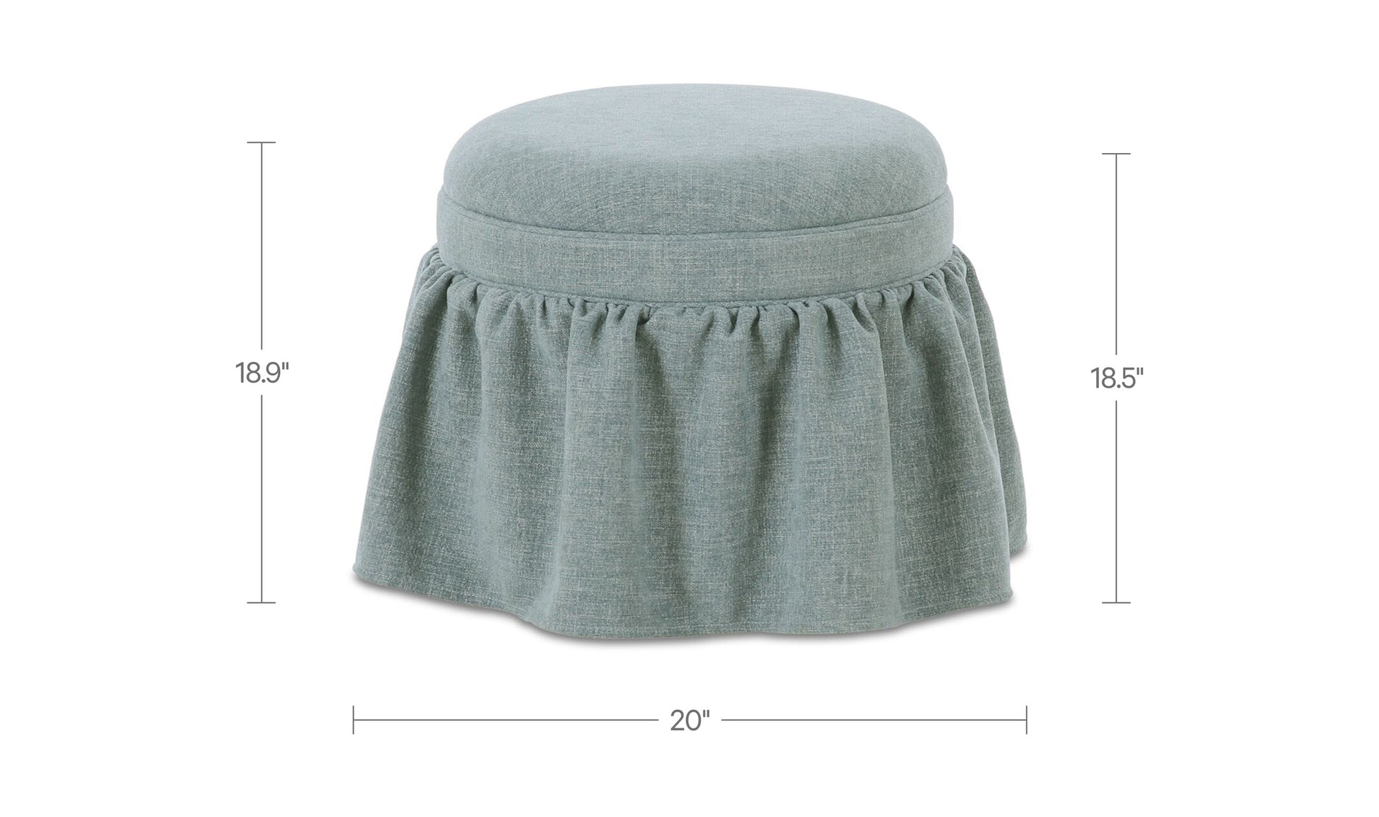 Heidi Storage Ottoman Tapestry.
