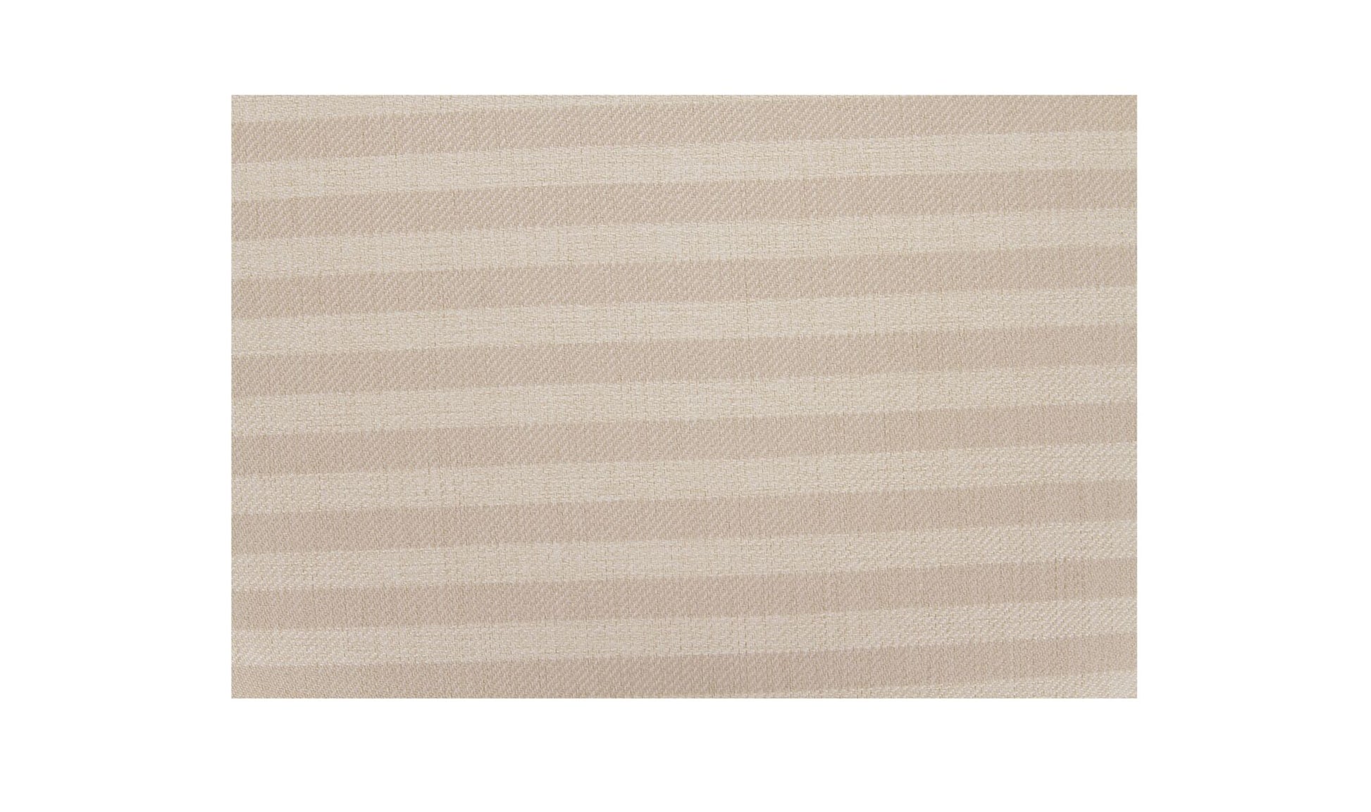 Heidi Storage Ottoman Beige Stripe.