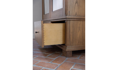 Lillian Tall Cabinet Brown.