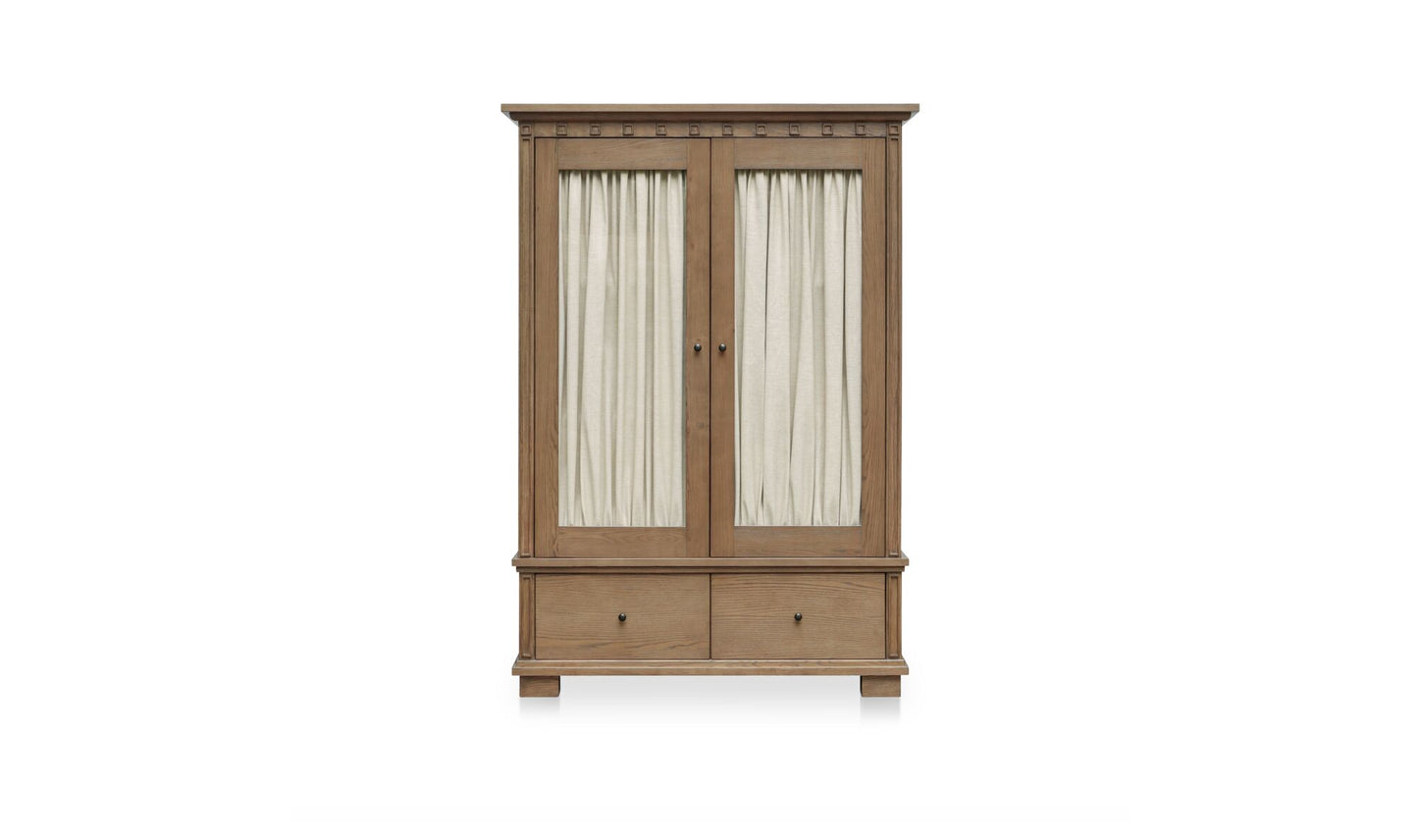 Lillian Tall Cabinet Brown.