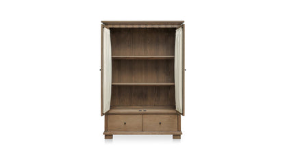 Lillian Tall Cabinet Brown.