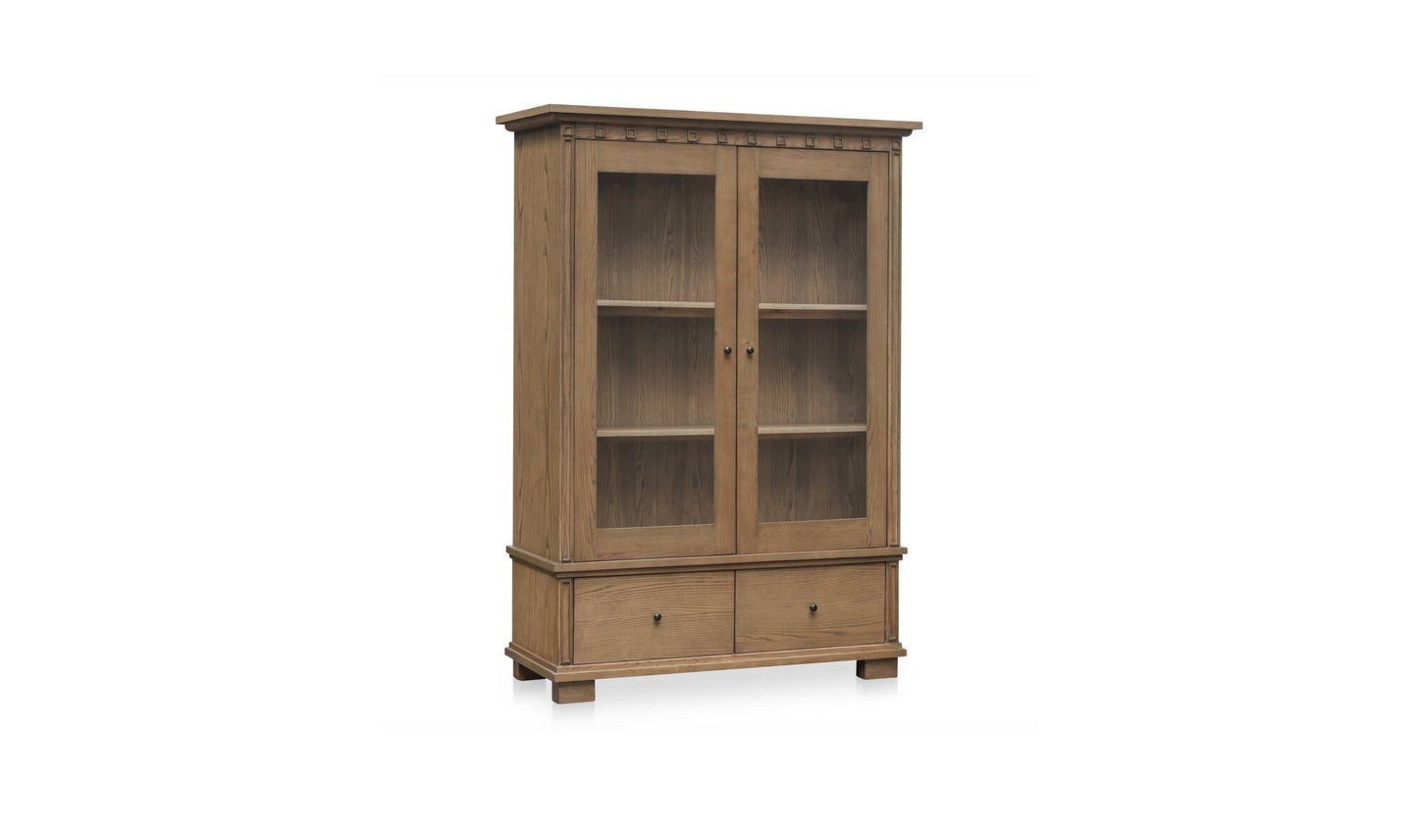 Lillian Tall Cabinet Brown.