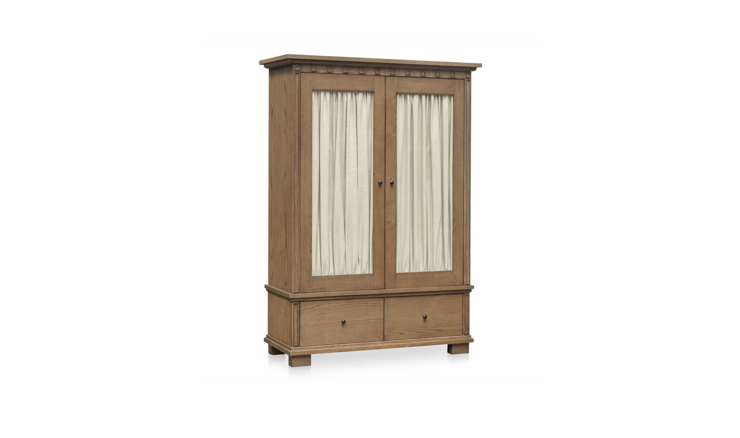 Lillian Tall Cabinet Brown.