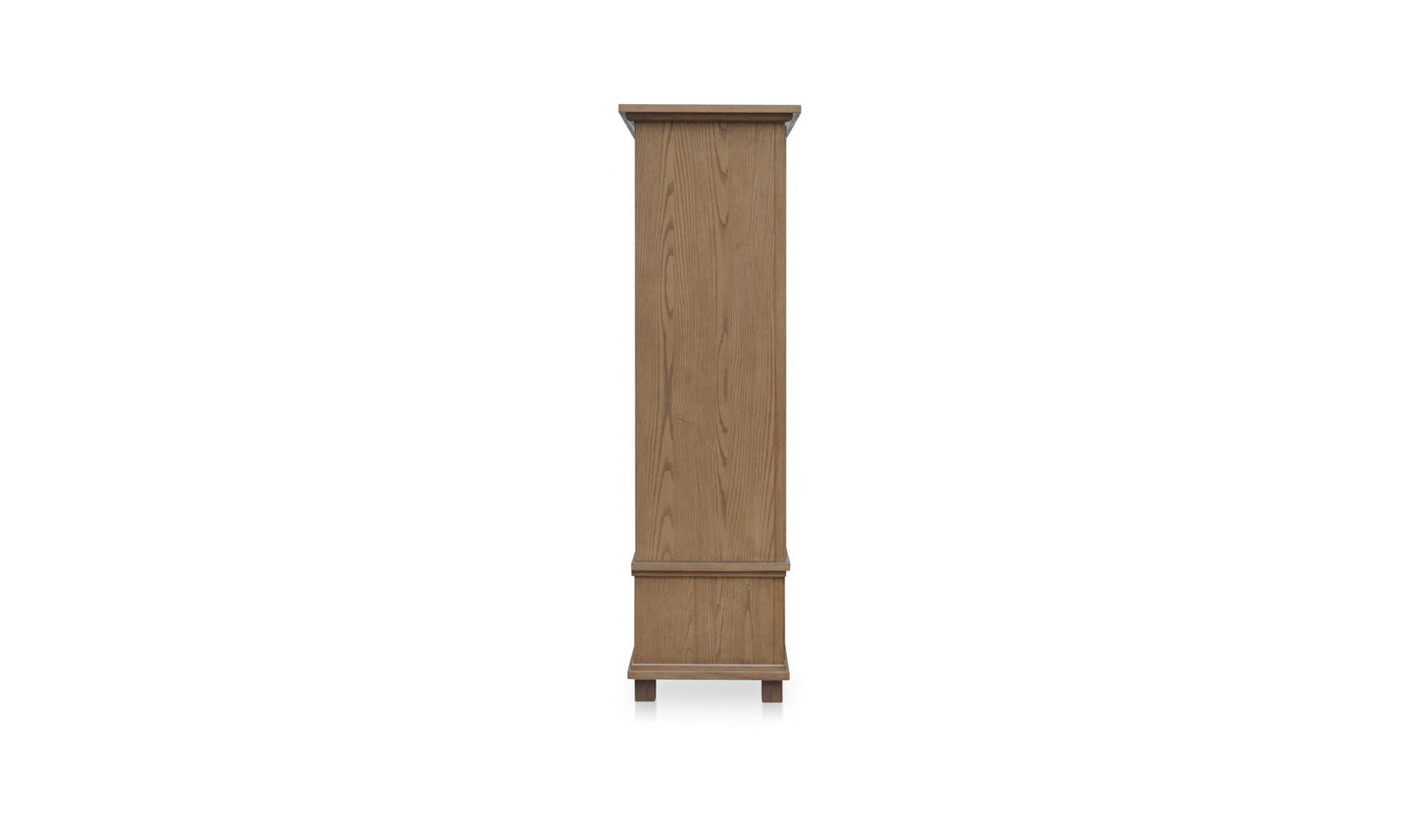 Lillian Tall Cabinet Brown.