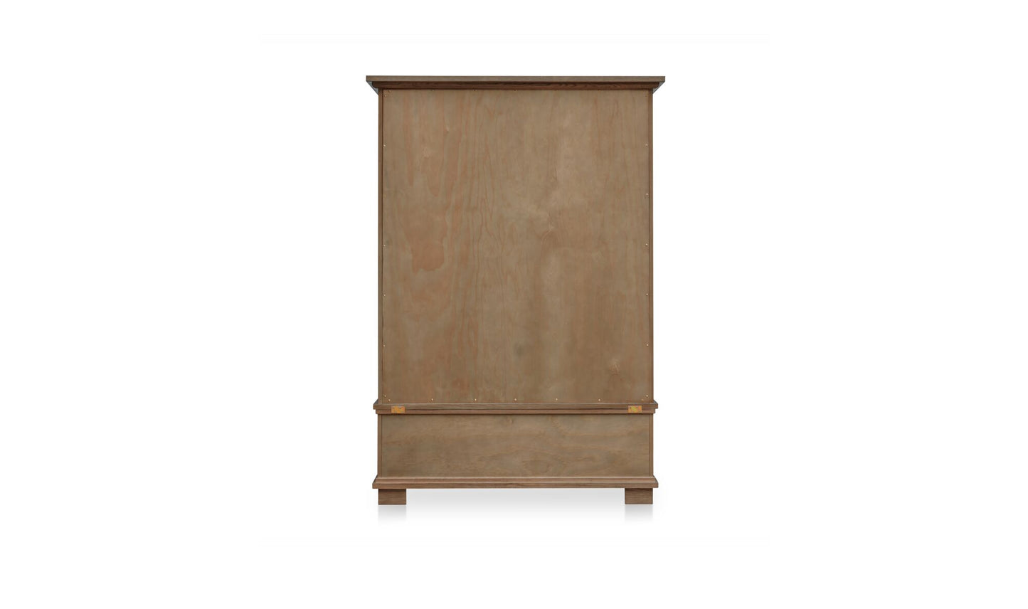 Lillian Tall Cabinet Brown.