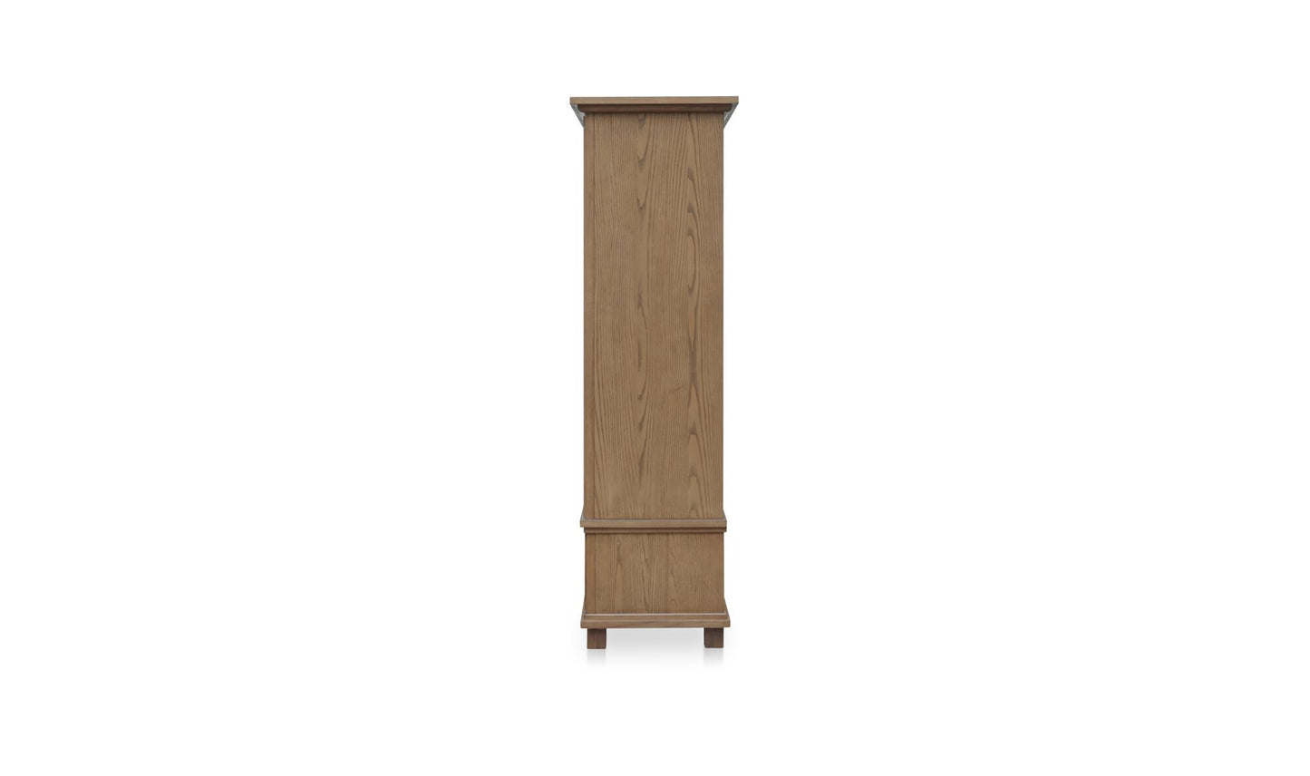 Lillian Tall Cabinet Brown.
