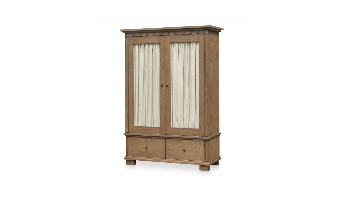Lillian Tall Cabinet Brown.
