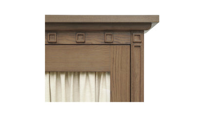 Lillian Tall Cabinet Brown.