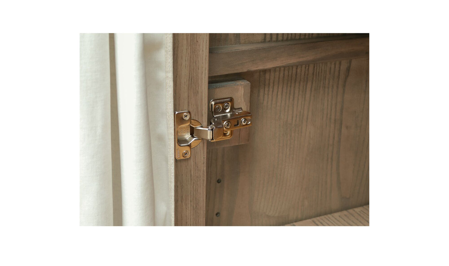 Lillian Tall Cabinet Brown.