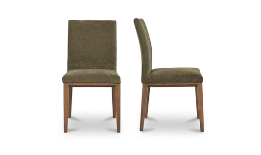 Frankie Dining Chair Olive-Set Of Two.