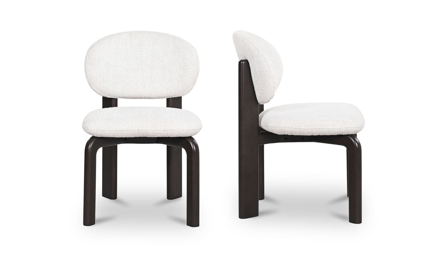 Sami Dining Chair White Set Of Two