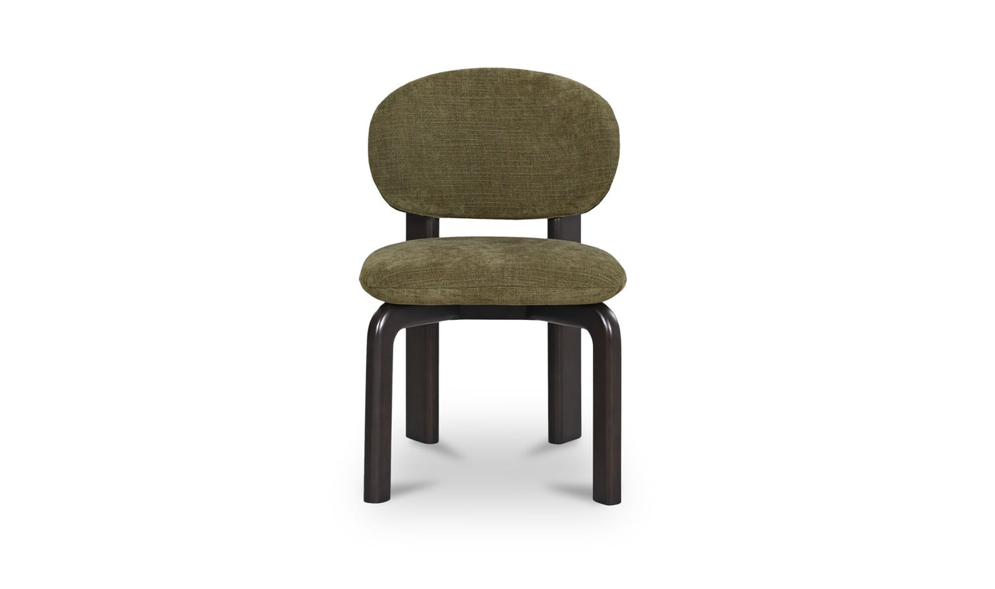 Sami Dining Chair Olive Set of Two.