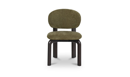 Sami Dining Chair Olive Set of Two.