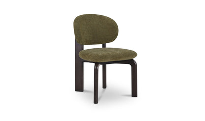 Sami Dining Chair Olive Set of Two.