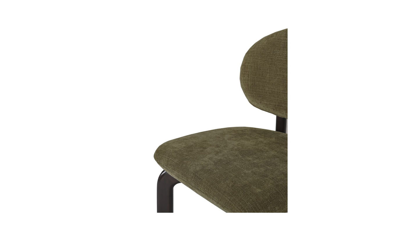 Sami Dining Chair Olive Set of Two.