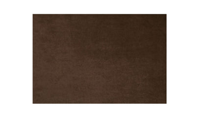 Harmony Sofa Dark Brown Faux Mohair.