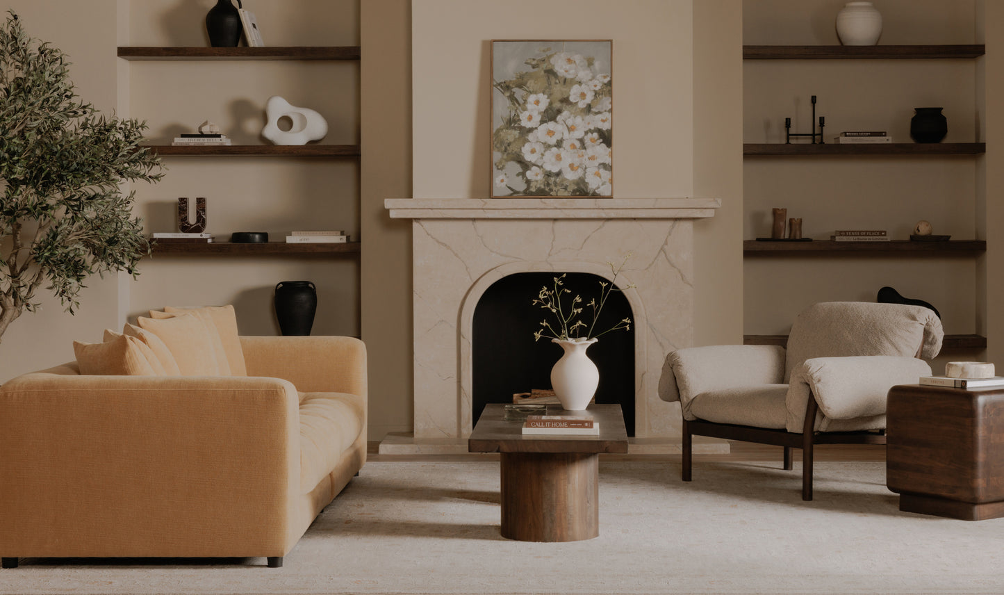 Eton Side Table Dark Brown.