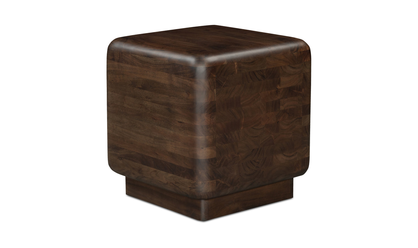 Eton Side Table Dark Brown.