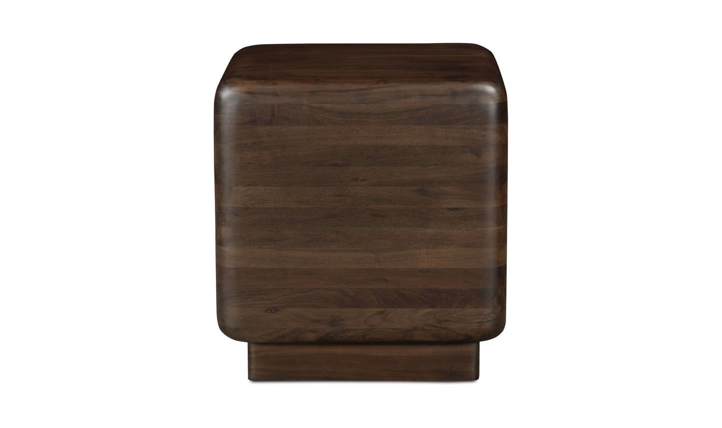Eton Side Table Dark Brown.