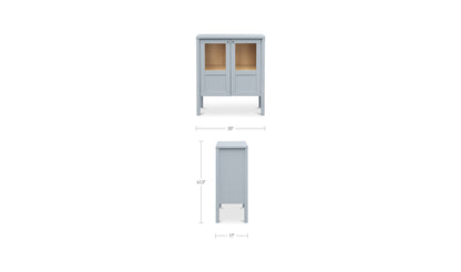 Hannah Small Cabinet Blue.
