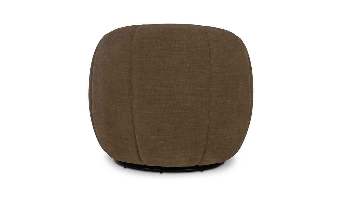 Mindy Swivel Chair Cool Brown.