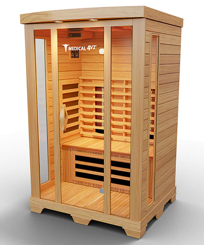 2 Person Home Full Spectrum Infrared Sauna | Medical 4™.