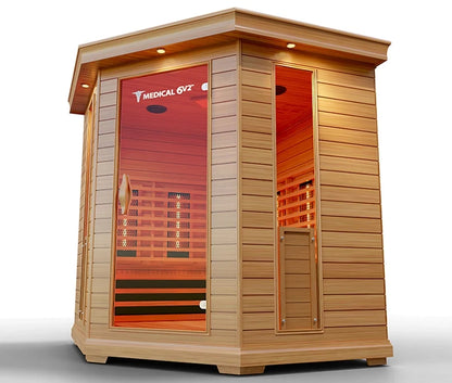 6 Person Indoor Infrared Full Spectrum Sauna | Medical 6 Plus™.