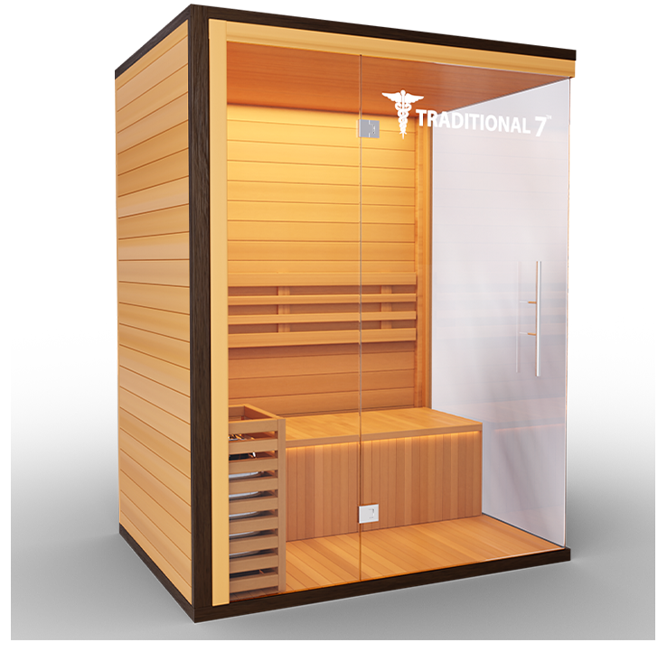 3 Person Home Steam Sauna | Traditional 7™.