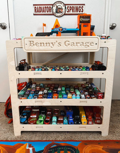 CADEN- Toy Car Ramp + Storage (Copy)
