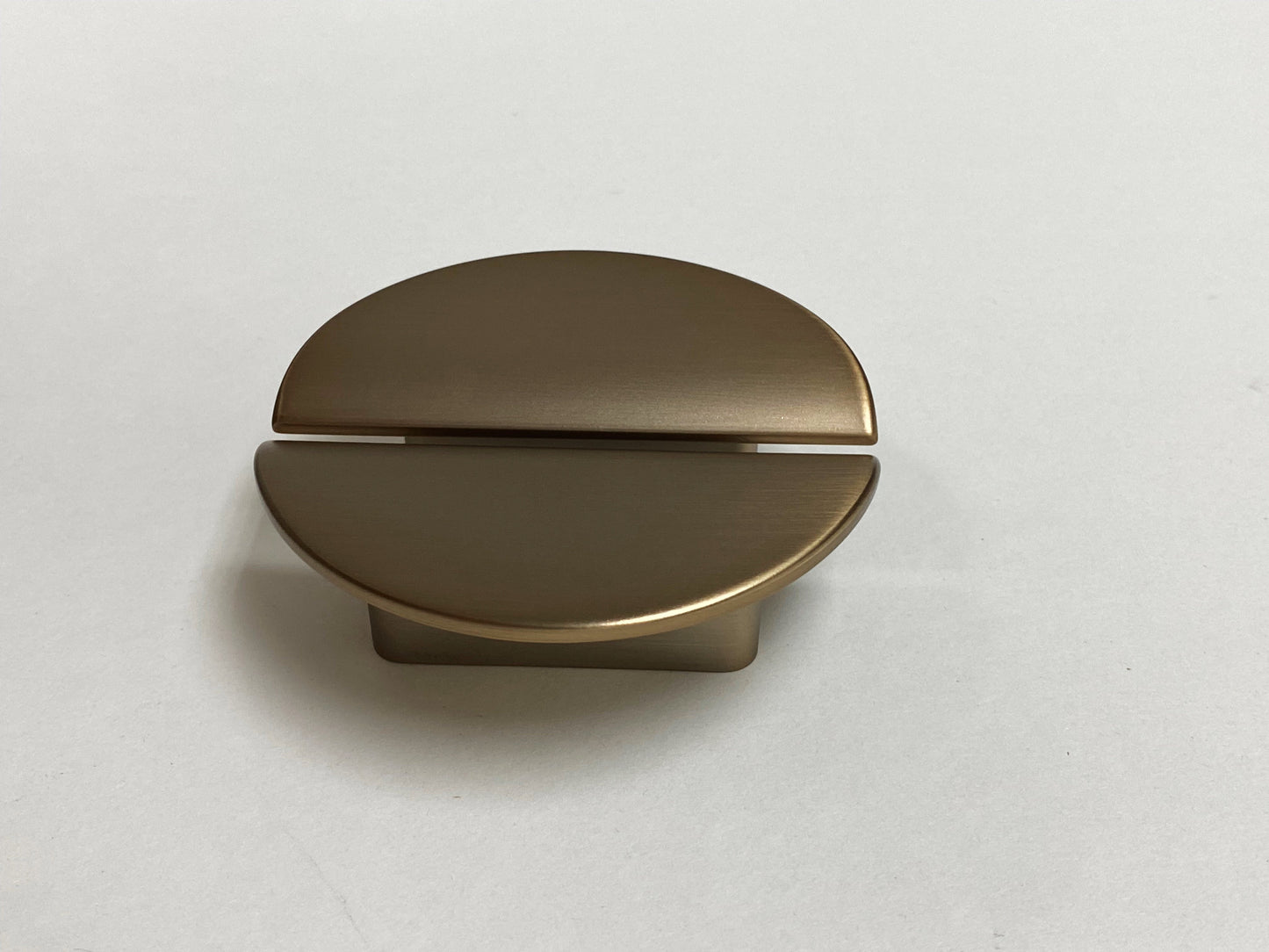 Semi-Circle "Horizon" Brushed Bronze Drawer Pulls