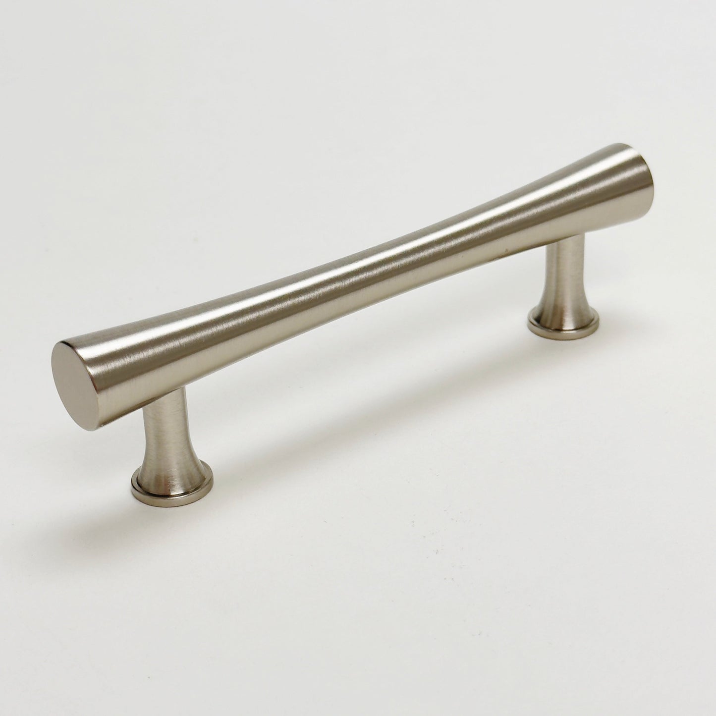 Brushed Nickel Cabinet Hardware "Collin" Drawer Pulls and Cabinet Knobs