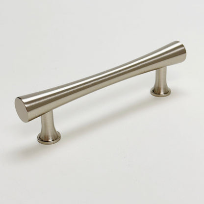 Brushed Nickel Cabinet Hardware "Collin" Drawer Pulls and Cabinet Knobs.