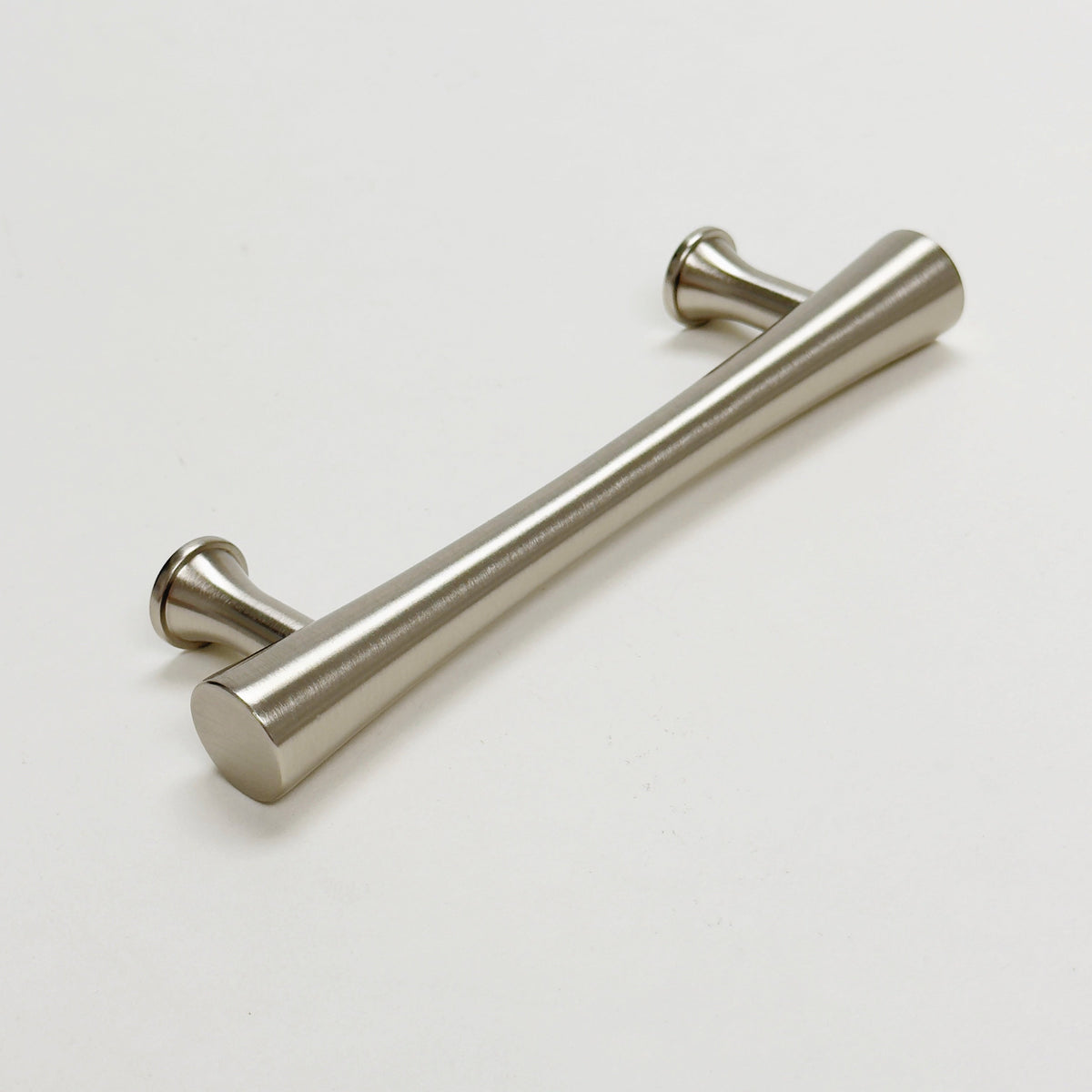 Brushed Nickel Cabinet Hardware "Collin" Drawer Pulls and Cabinet Knobs.