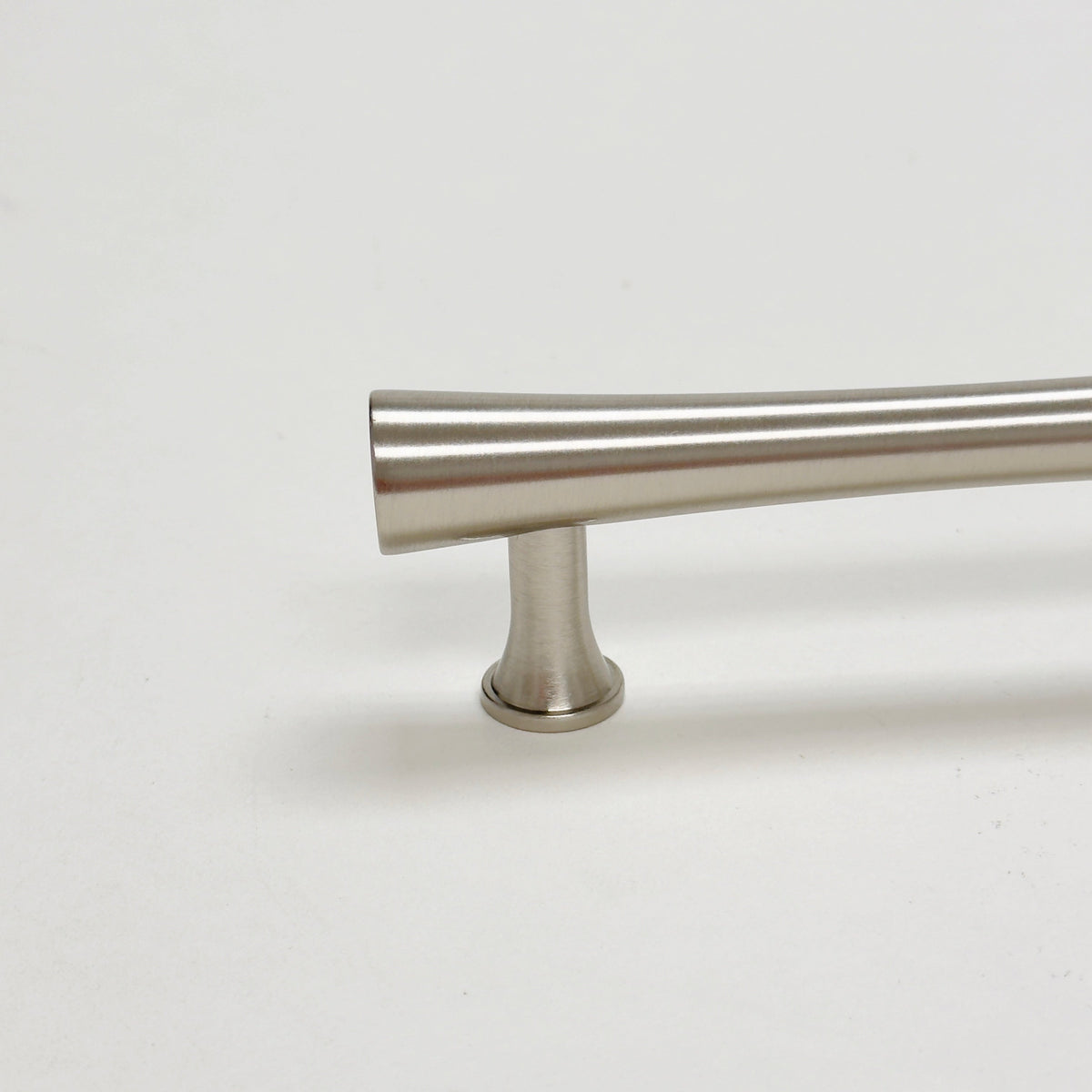 Brushed Nickel Cabinet Hardware "Collin" Drawer Pulls and Cabinet Knobs.