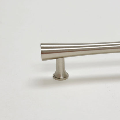 Brushed Nickel Cabinet Hardware "Collin" Drawer Pulls and Cabinet Knobs.