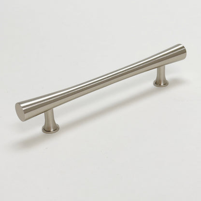 Brushed Nickel Cabinet Hardware "Collin" Drawer Pulls and Cabinet Knobs.
