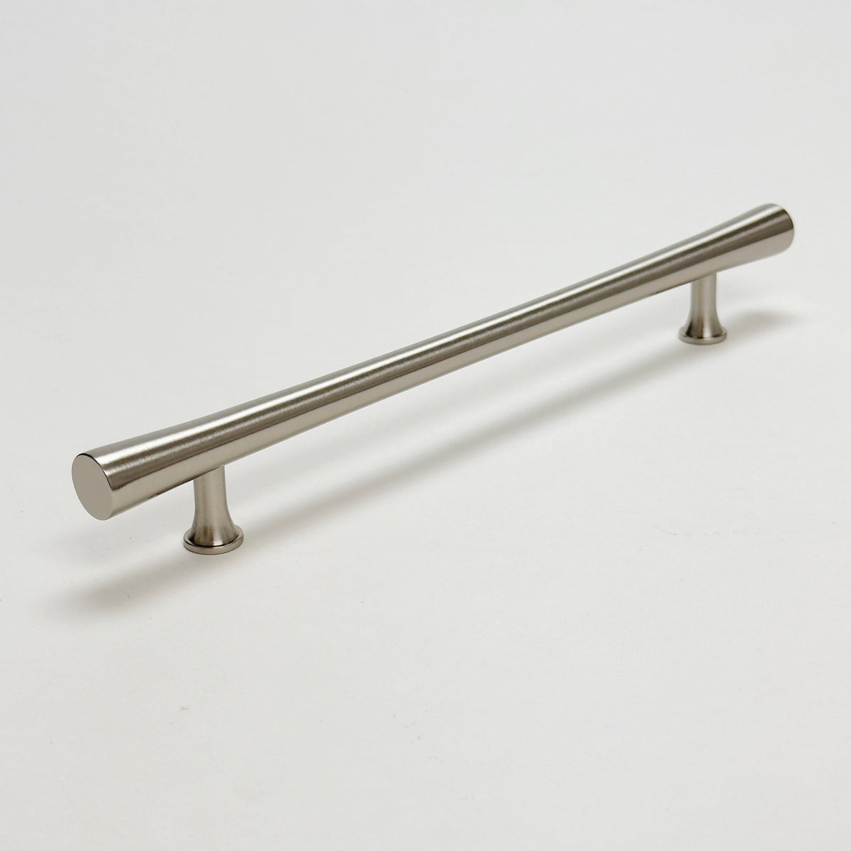 Brushed Nickel Cabinet Hardware "Collin" Drawer Pulls and Cabinet Knobs.