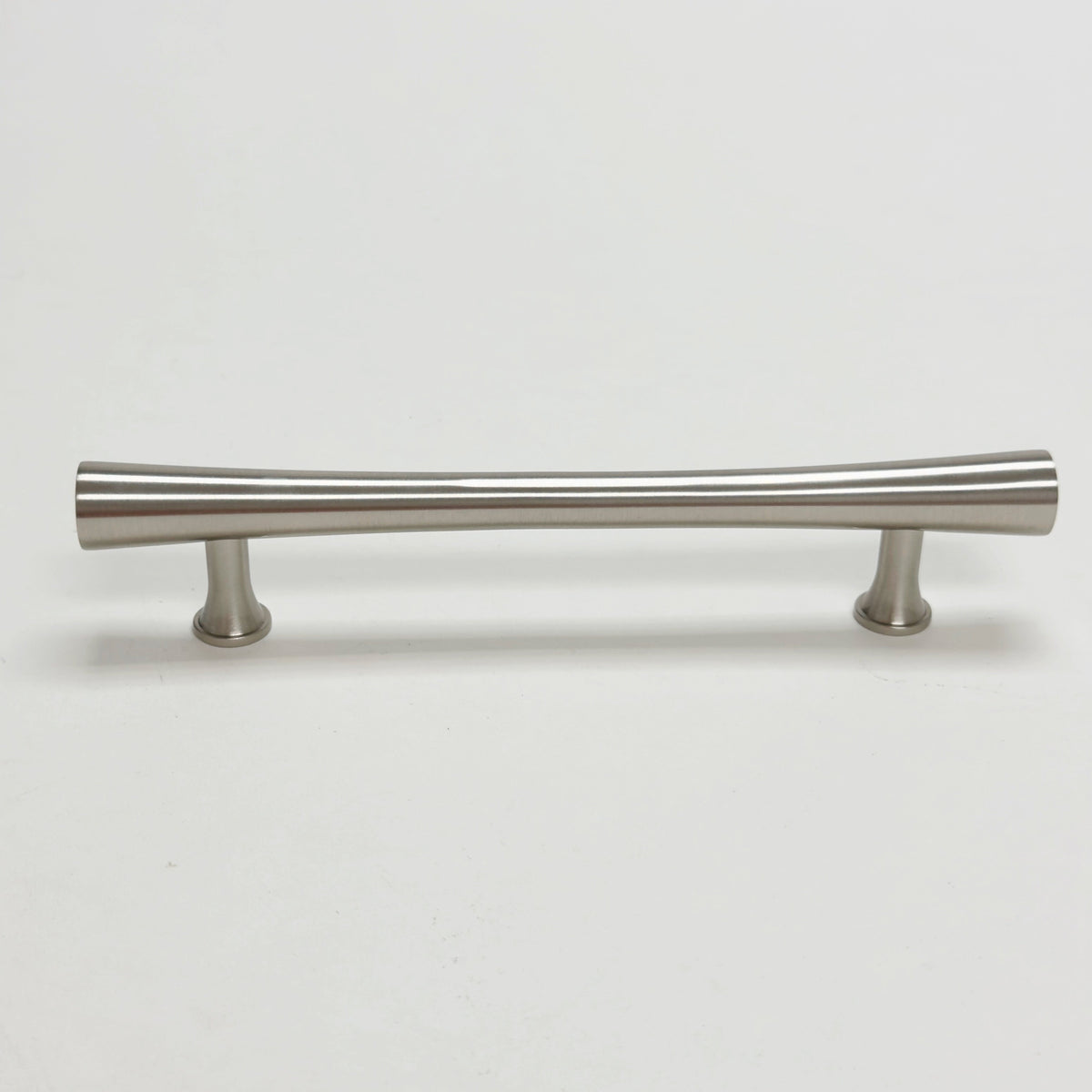 Brushed Nickel Cabinet Hardware "Collin" Drawer Pulls and Cabinet Knobs.