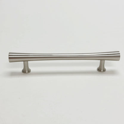 Brushed Nickel Cabinet Hardware "Collin" Drawer Pulls and Cabinet Knobs.