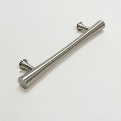 Brushed Nickel Cabinet Hardware "Collin" Drawer Pulls and Cabinet Knobs.