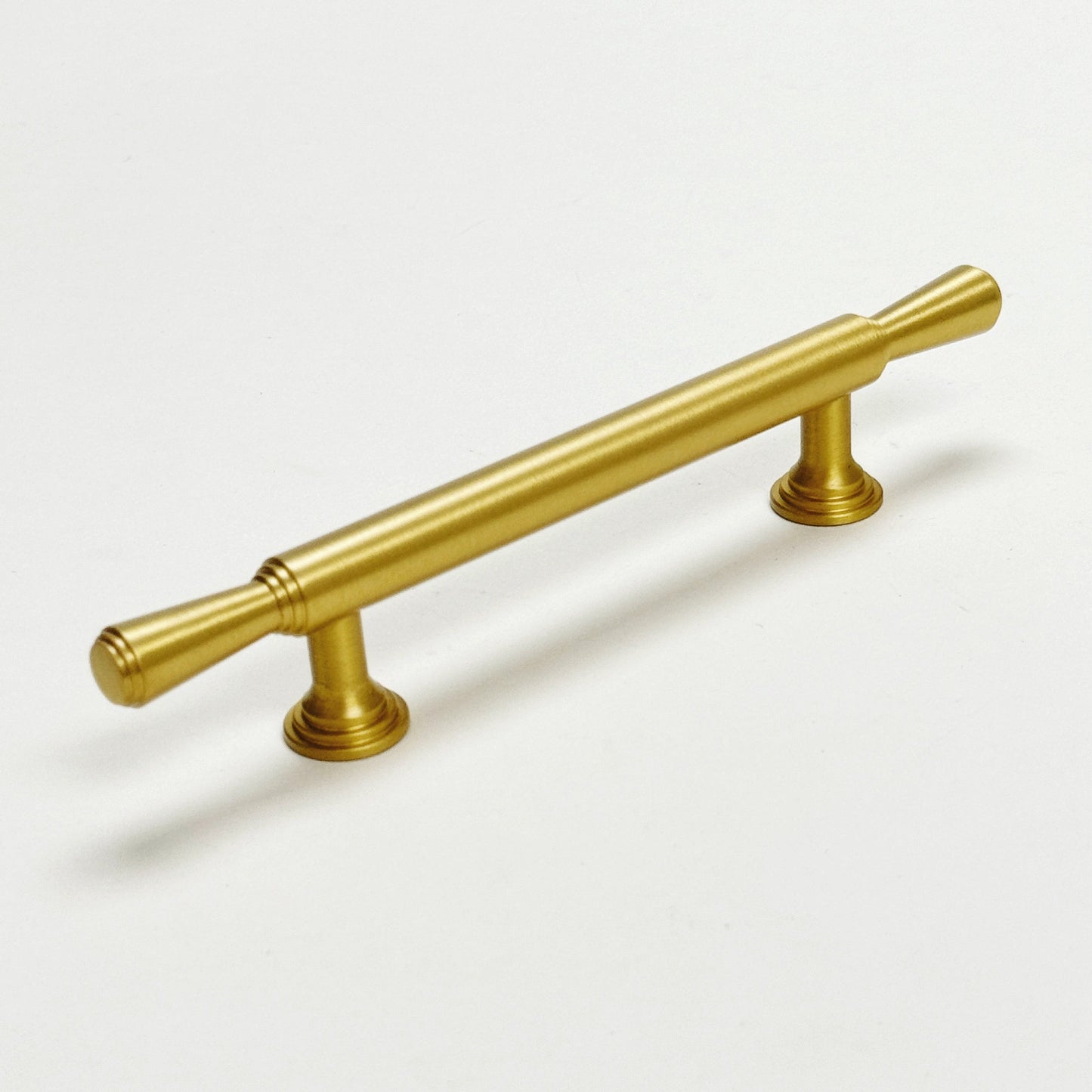 Satin Brass "Marion" Cabinet Knob and Drawer Pulls