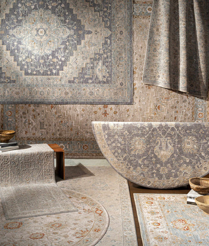 Monterey Gray Thick Luxe Persian Rug