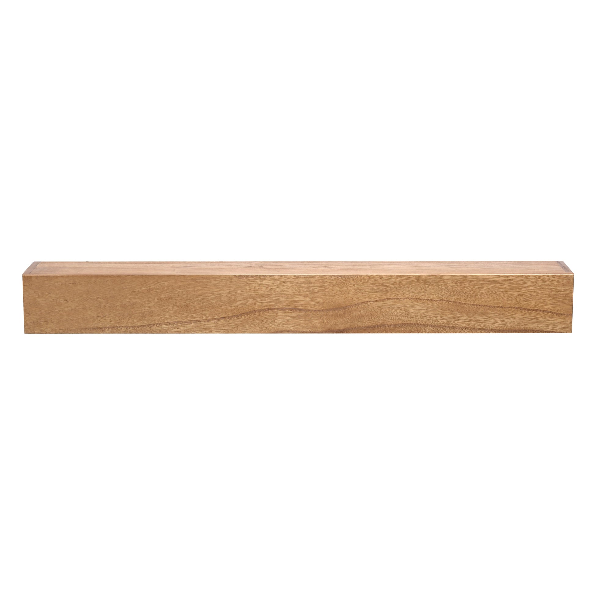 Classic Paulownia Wood Fireplace Mantel Shelf.