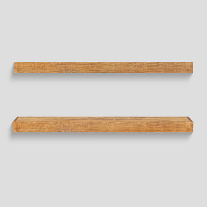 Farmhouse Floating Kitchen Shelf – Real Wood.