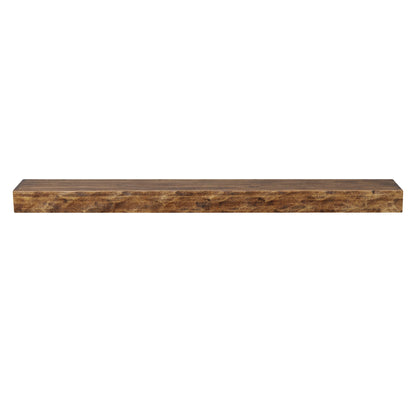 Hewn Floating Kitchen Shelf – Real Wood.