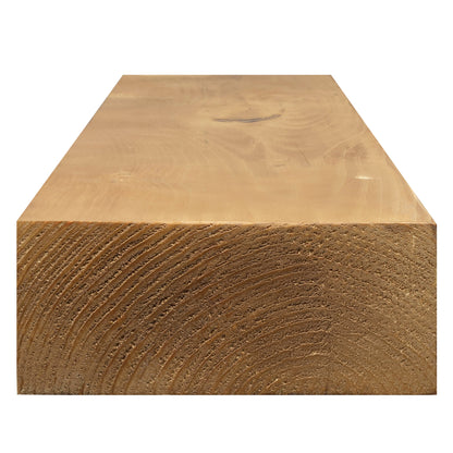 Smooth Solid Floating Timber Fireplace Mantel Shelf.