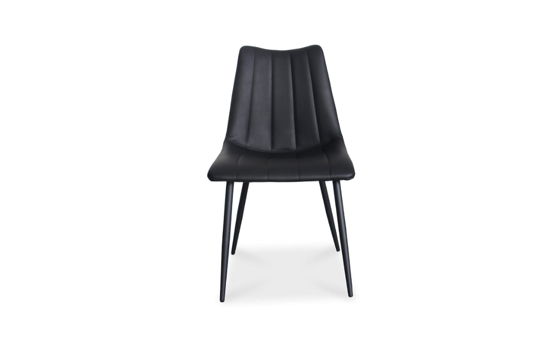 Alibi Dining Chair Matte Black - Set Of Two