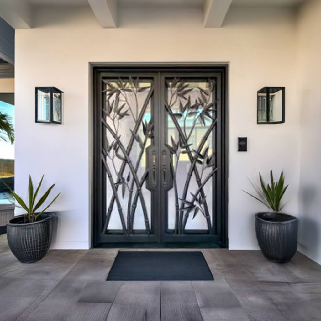 Althea Double Iron Doors
